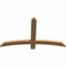 Ekena Millwork Bellingham Timber Gable Bracket, Western Red Cedar, 48"W x 28"H x 1 1/2"D x 3 1/2"F, 14/12 Pitch GBW048X28X0204BEL00SWR - alternate 2